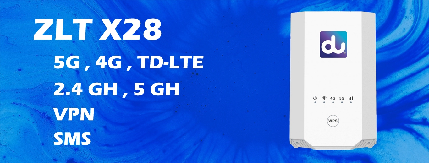 مودم سیم کارتی زد ال تی ZLT X28 TD-LTE / 5G / 4G